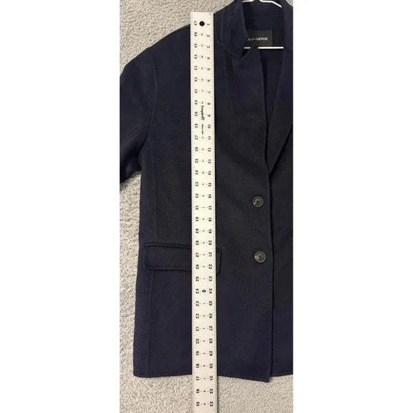 Iris Von Arnim Damara Midnght Blue Size 38 Cashmere Wool MINTY $2100 MSRP